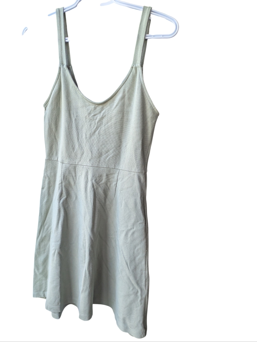 Forever 21 Light Sage Green Tank Skater Dress